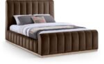 Amara Velvet Upholstered Bed