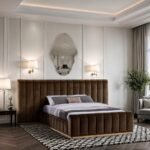 Amara Velvet Upholstered Bed - Image 2