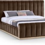 Amara Velvet Upholstered Bed