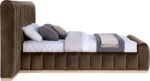 Amara Velvet Upholstered Bed - Image 4