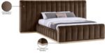 Amara Velvet Upholstered Bed - Image 10