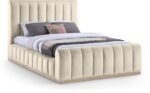 Amara Velvet Upholstered Bed