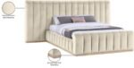 Amara Velvet Upholstered Bed - Image 10