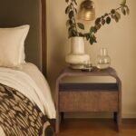 Giada Solid Wood And Veneer Nightstand - Image 2