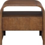 Giada Solid Wood And Veneer Nightstand - Image 3