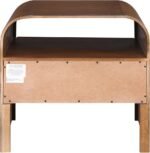 Giada Solid Wood And Veneer Nightstand - Image 5