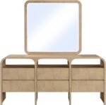 Giada Solid Wood And Veneer Mirror - Image 4