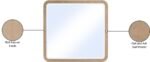 Giada Solid Wood And Veneer Mirror - Image 8