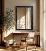 Pavia Genuine Marble Frame Mirror - Image 2