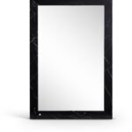 Pavia Genuine Marble Frame Mirror