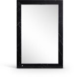 Pavia Genuine Marble Frame Mirror