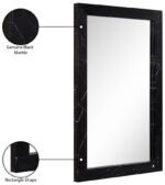 Pavia Genuine Marble Frame Mirror - Image 8