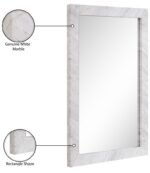 Pavia Genuine Marble Frame Mirror - Image 8
