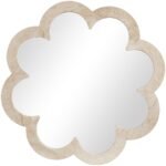 Vicenza Genuine Travertine Frame Mirror - Image 3