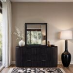Astrid Solid Wood And Oak Veneer Mirror - Image 2