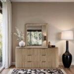 Astrid Solid Wood And Oak Veneer Mirror - Image 2