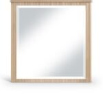 Astrid Solid Wood And Oak Veneer Mirror