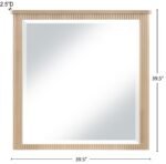 Astrid Solid Wood And Oak Veneer Mirror - Image 9