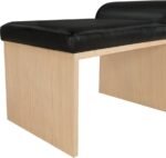 Delphine Vegan Leather Upholstered Bench - Image 5