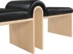 Delphine Vegan Leather Upholstered Bench - Image 6