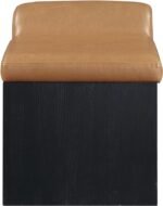 Delphine Vegan Leather Upholstered Bench - Image 4