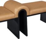 Delphine Vegan Leather Upholstered Bench - Image 6