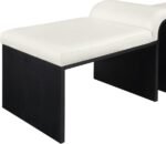 Delphine Vegan Leather Upholstered Bench - Image 5