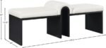 Delphine Vegan Leather Upholstered Bench - Image 7
