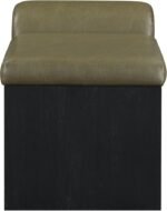 Delphine Vegan Leather Upholstered Bench - Image 4