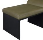 Delphine Vegan Leather Upholstered Bench - Image 5