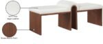 Delphine Vegan Leather Upholstered Bench - Image 9
