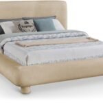 Blair Chenille Fabric Upholstered Bed