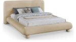 Blair Chenille Fabric Upholstered Bed