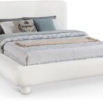 Blair Chenille Fabric Upholstered Bed