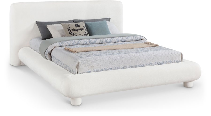 49543.jpg Blair Chenille Fabric Upholstered Bed - Image 1