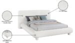 Blair Chenille Fabric Upholstered Bed - Image 10