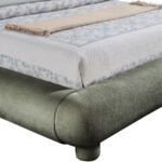 Blair Chenille Fabric Upholstered Bed - Image 6
