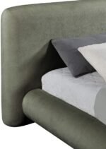 Blair Chenille Fabric Upholstered Bed - Image 7
