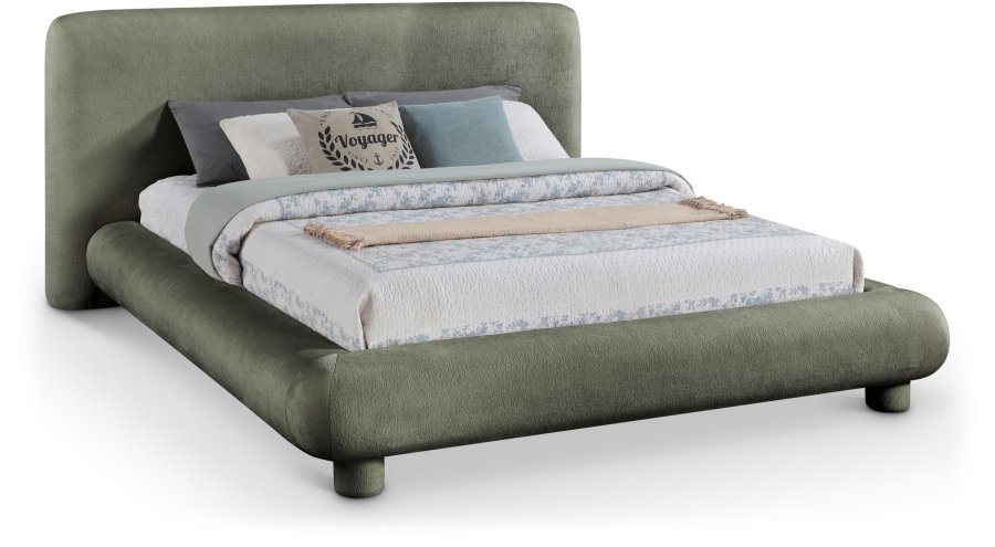 49548.jpg Blair Chenille Fabric Upholstered Bed - Image 1