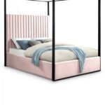 Jax Velvet Upholstered Bed