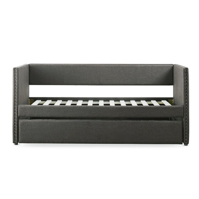 4969GY_noBG_1__l.jpg 4969GY* Daybed with Trundle - Image 1