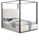 Jax Velvet Upholstered Bed