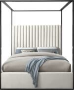 Jax Velvet Upholstered Bed - Image 3