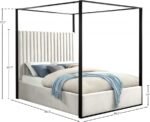Jax Velvet Upholstered Bed - Image 5