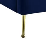 Lily Velvet Upholstered Bed - Image 5