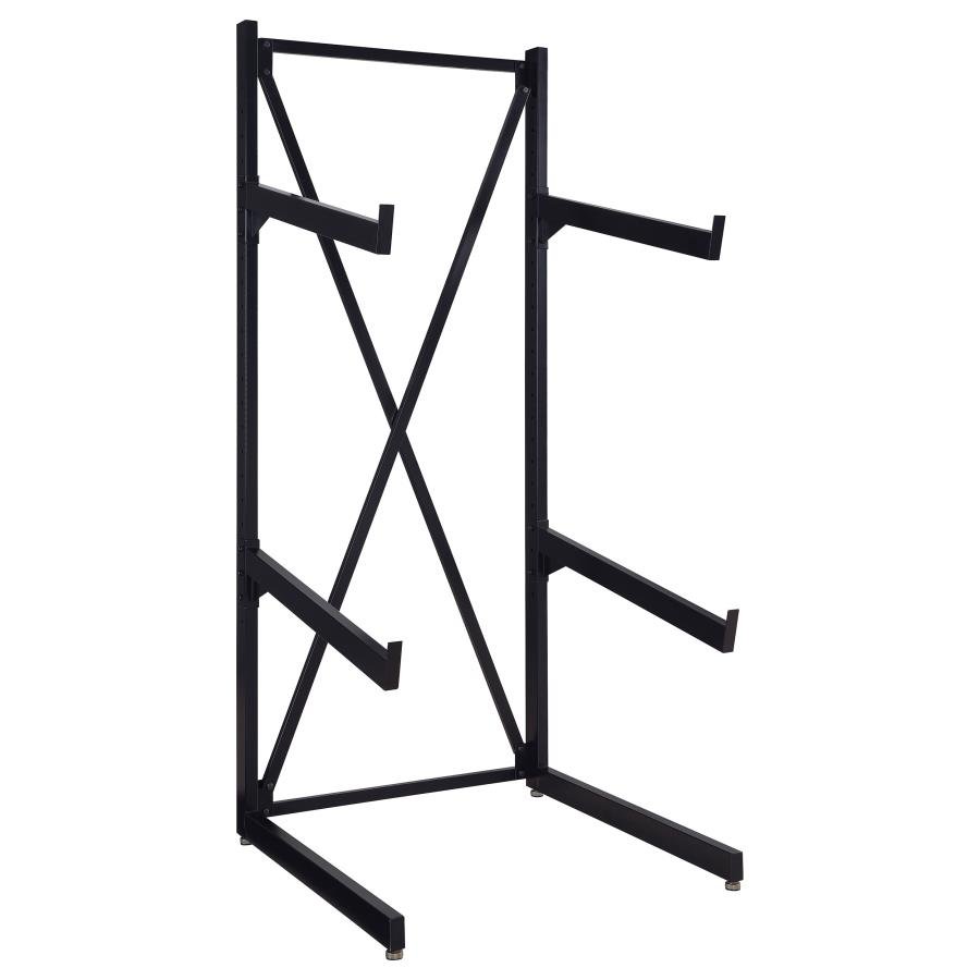 500500_02x900.jpg DUARTO 3-TIER SOFA DISPLAY RACK BLACK - Image 1