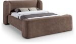 Modena Chenille Fabric Upholstered Bed