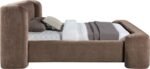 Modena Chenille Fabric Upholstered Bed - Image 4