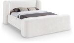 Modena Chenille Fabric Upholstered Bed