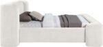 Modena Chenille Fabric Upholstered Bed - Image 4
